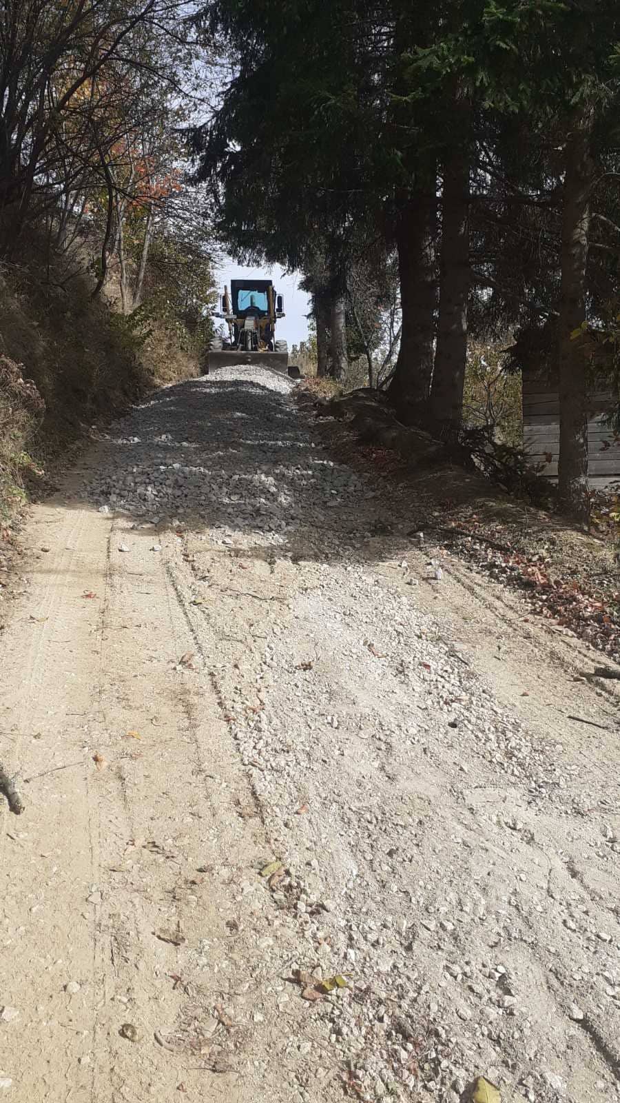 Sanaciji dijela lokalnog puta u naselju Ruda 