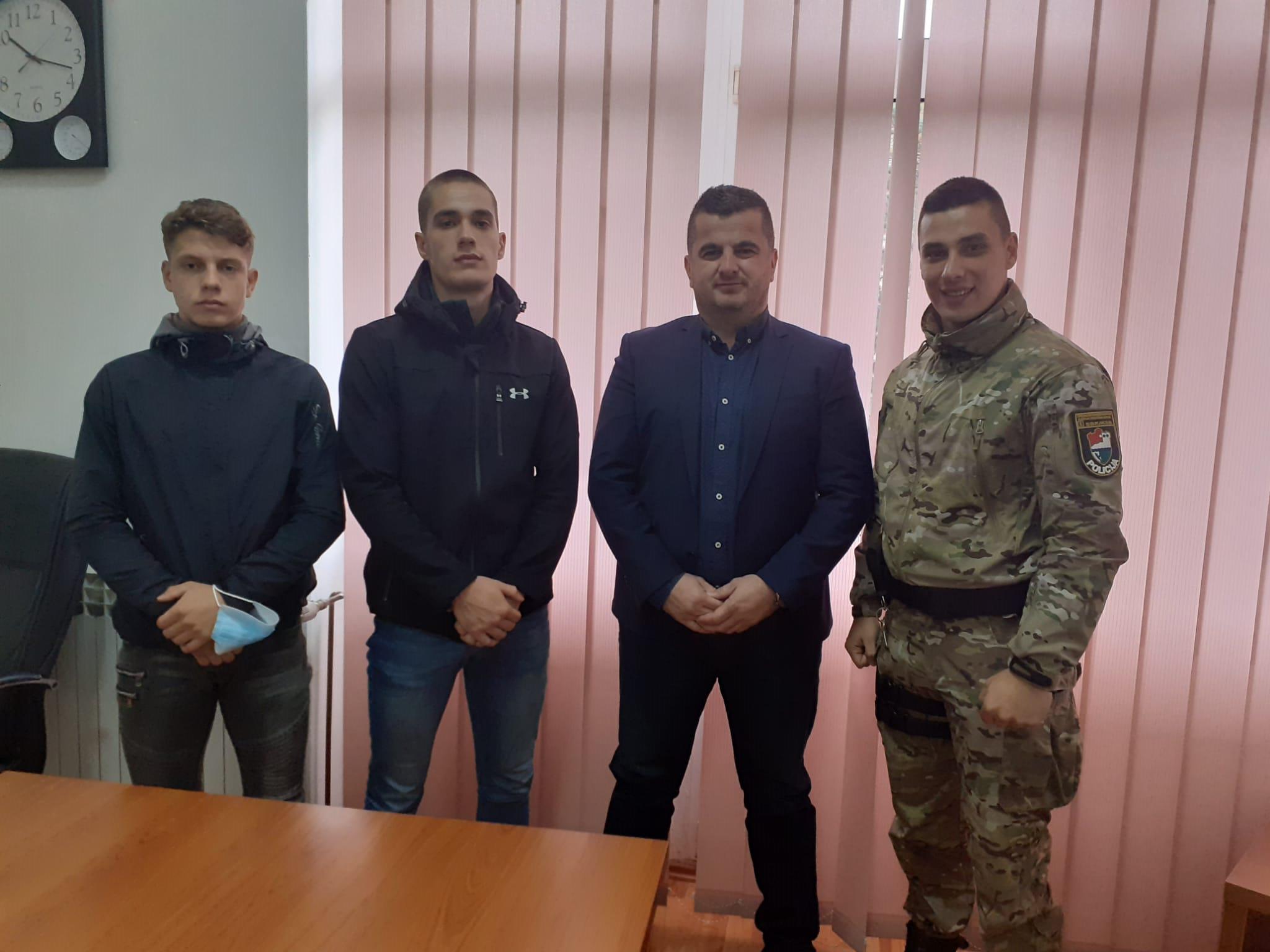 Načelnik Dujo ugostio predstavnike Kluba borilačkih sportova „Lugan tim-a“